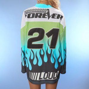 ISO ISO ISO Rolling Loud Mesh Gradient Top